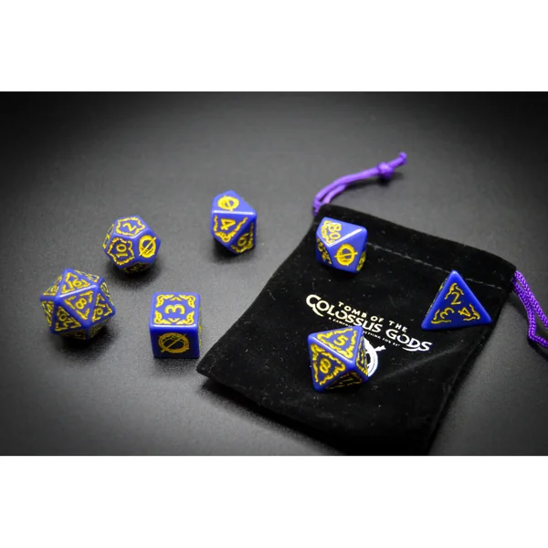 Set de Dés JDR 5e - "Colossus Gods"