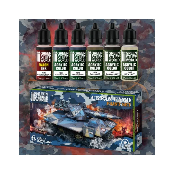 Set de Peinture - Camouflage Urbain