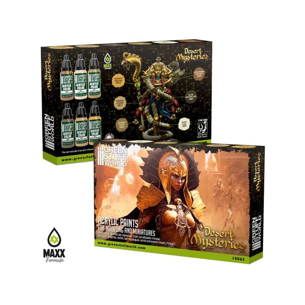 Set de Peintures - Mystères du Désert