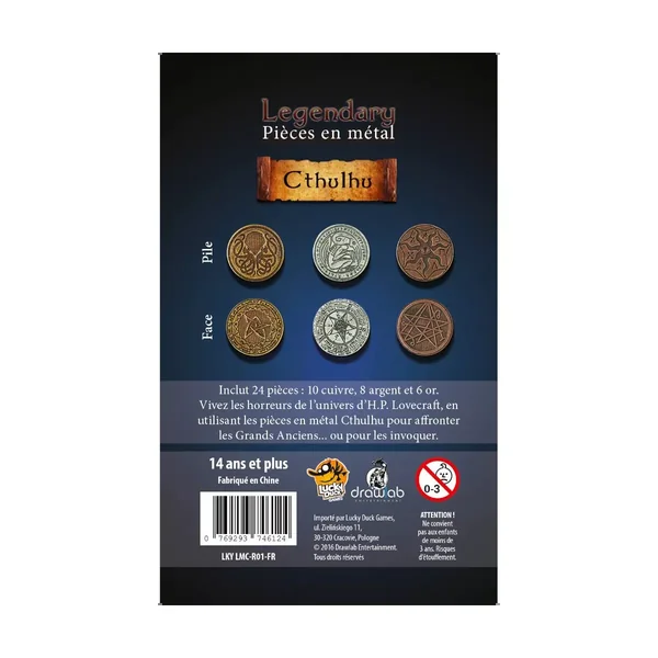 Set de Pièces en Métal - Legendary