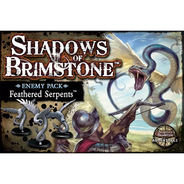 Shadows of Brimstone : Feathered Serpents - Enemy Pack - Version Anglaise