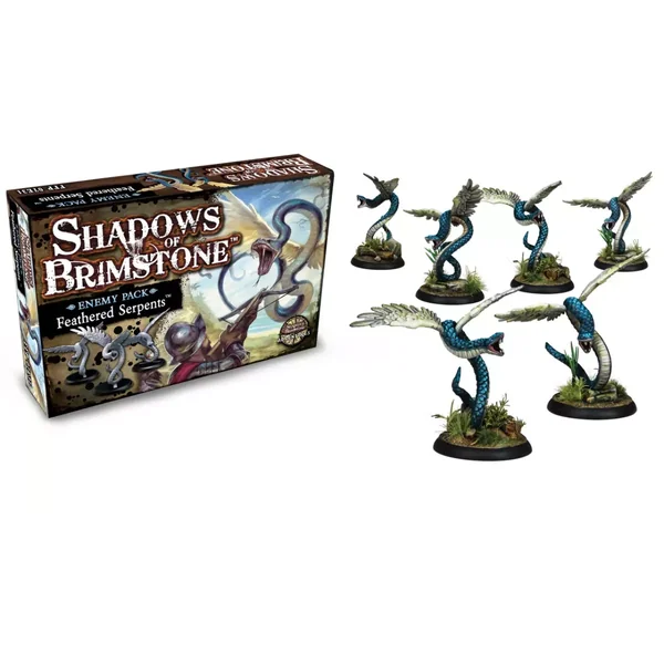 Shadows of Brimstone : Feathered Serpents - Enemy Pack - Version Anglaise