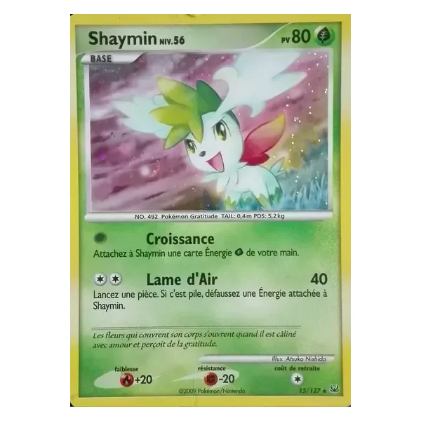 Shaymin Lv.56 – Platine – 015/127