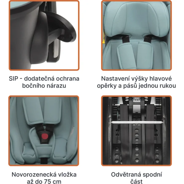 Siège auto XM Plus i-Size bundle, Ivoire Beige