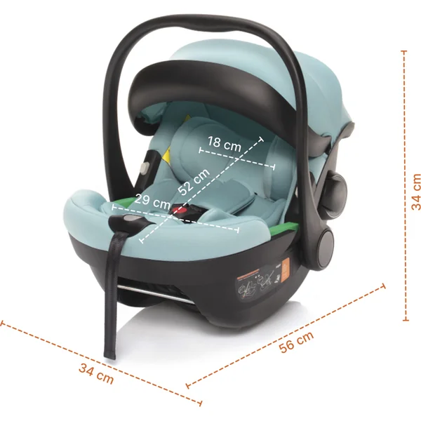 Siège auto XM Plus i-Size bundle, Ivoire Beige