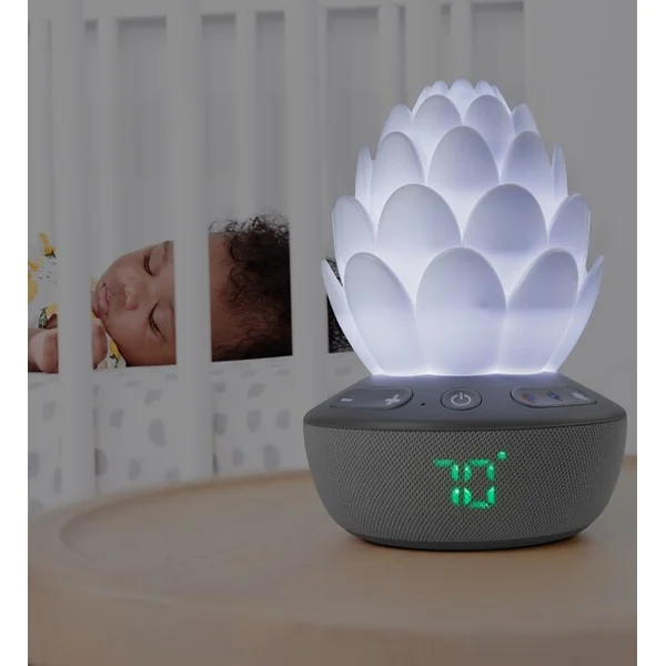 SKIP HOP Capteur de pleurs lumineux musical avec possibilité d'enregistrement vocal USB 3+