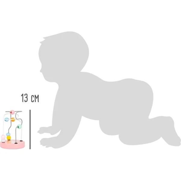 Small Foot Labyrinthe moteur pastel Lapin