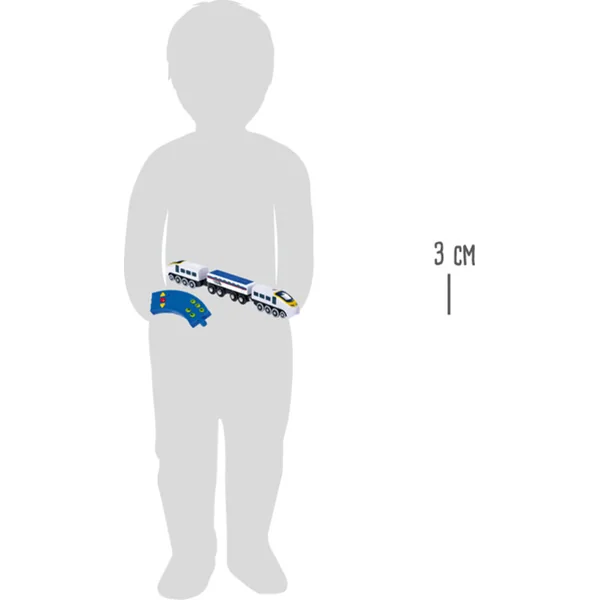 Small Foot train électrique pour circuit de train télécommandé Maxim