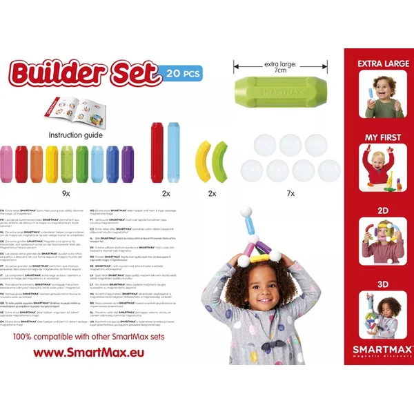 SmartMax - Ensemble de construction - 20 pcs