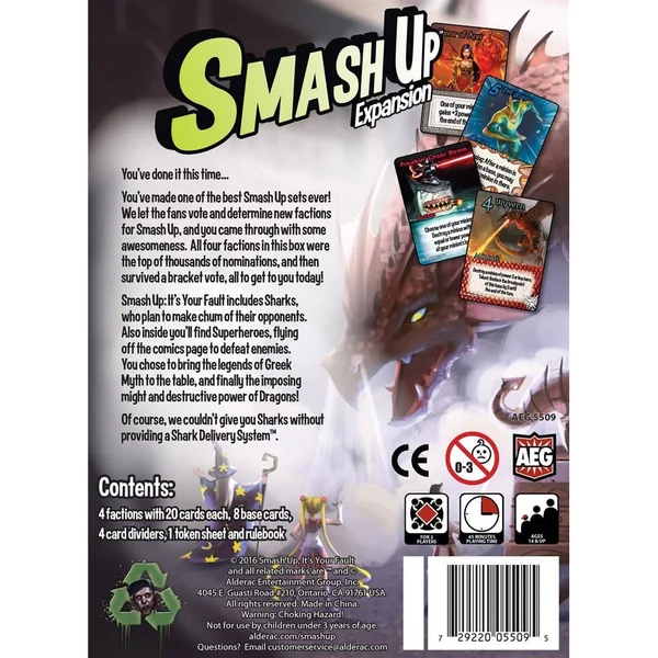 Smash Up: It's Your Fault!