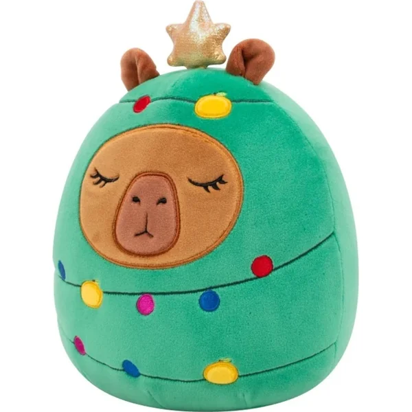 Squishmallows Chameau sapin de Noël Lijjian, 13 cm