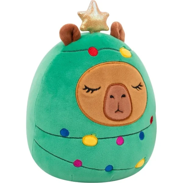 Squishmallows Chameau sapin de Noël Lijjian, 13 cm