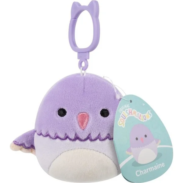 Squishmallows Porte-clés Colibri - Charmaine
