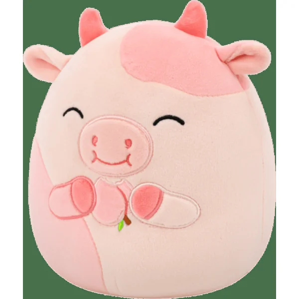 SQUISHMALLOWS Vache à la pêche - Lilaz, 13 cm