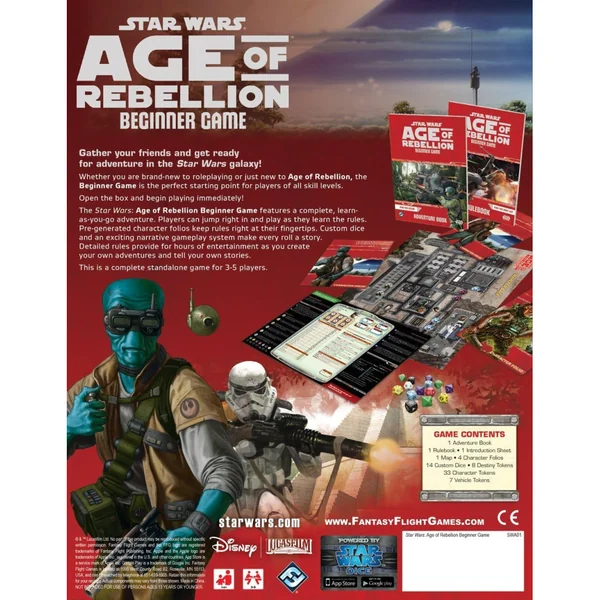 Star Wars: Age of Rebellion - Beginner Game