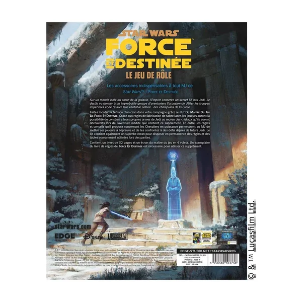 Star Wars Force et Destinée : Kit du Maître du Jeu