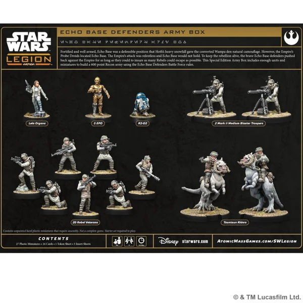 Star Wars: Legion – Echo Base Defenders Special Edition Army Box