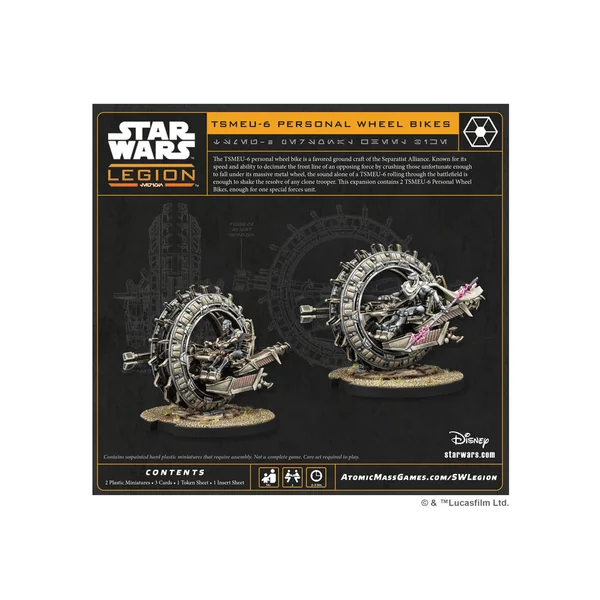 Star Wars: Legion - TSMEU-6 Personal Wheel Bike