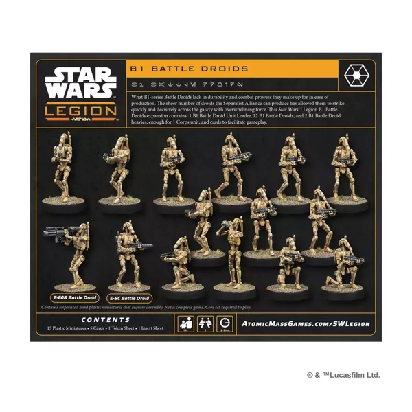 Star Wars : Légion - B1 Battle Droid - Extension d'Unité
