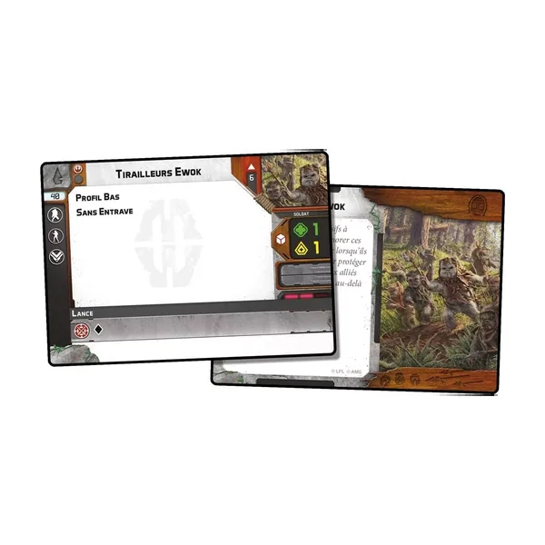 Star Wars : Légion - Guerriers Ewok - Extension d'Unité