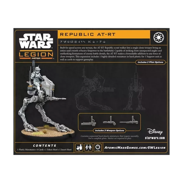 Star Wars : Légion - Republic AT-RT (Reissue) - Extension d'Unité