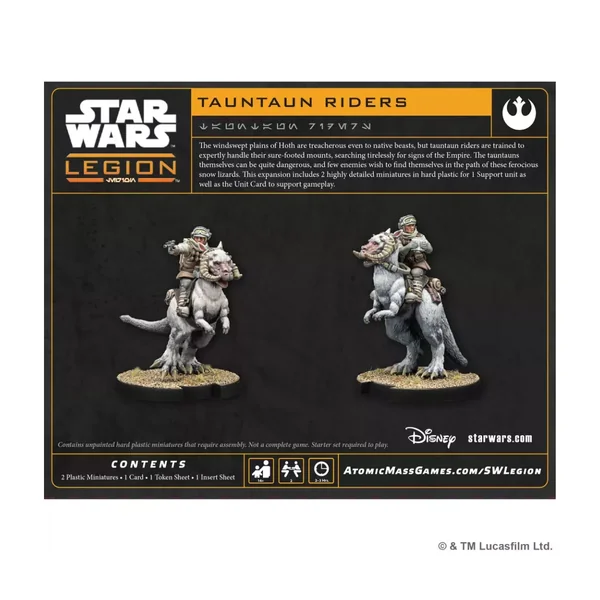 Star Wars : Légion - Tauntaun Riders (Resculpt) - Extension d'Unité
