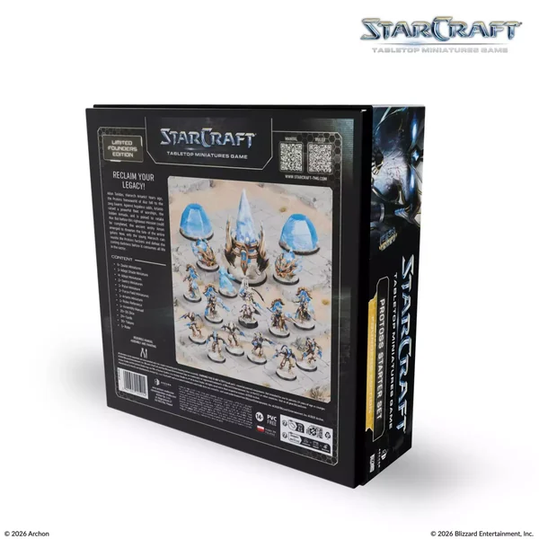 StarCraft - Tabletop Miniatures Game : Protoss Starter Set Founders Edition - Version Anglaise