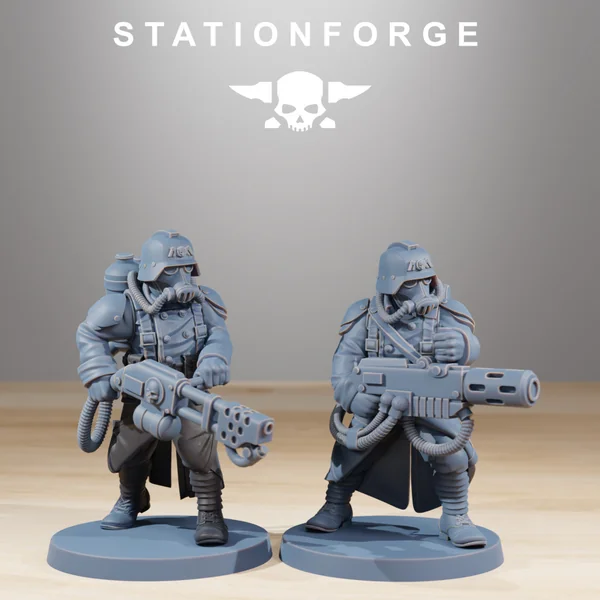 Station Forge - Légion de Fer – 10x Grimguard Combatants Command