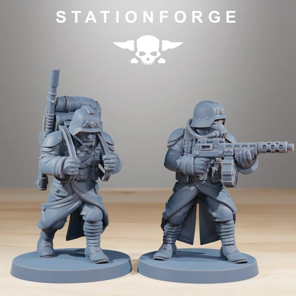 Station Forge - Légion de Fer – 10x Grimguard Combatants Command