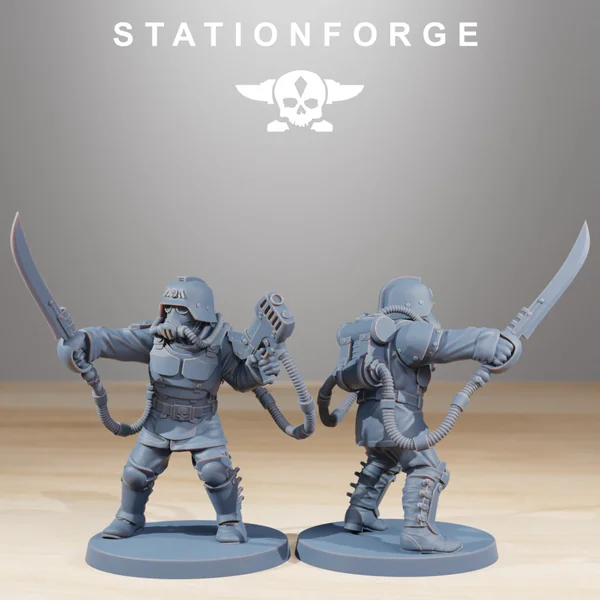 Station Forge - Légion de Fer – 10x Grimguard Commandos