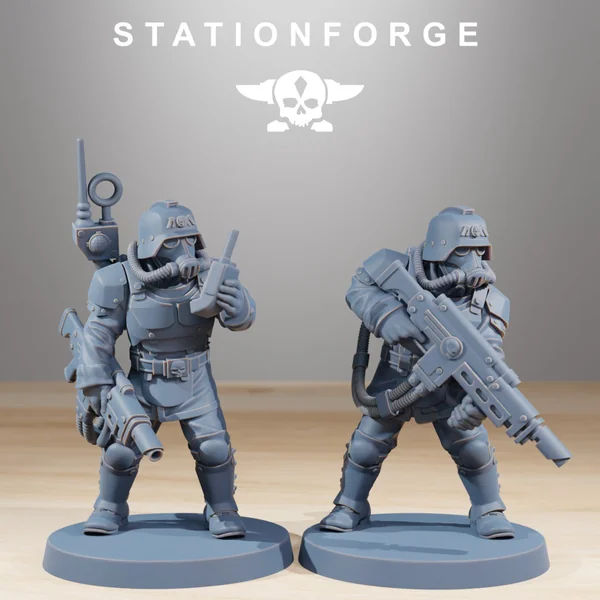 Station Forge - Légion de Fer – 10x Grimguard Commandos