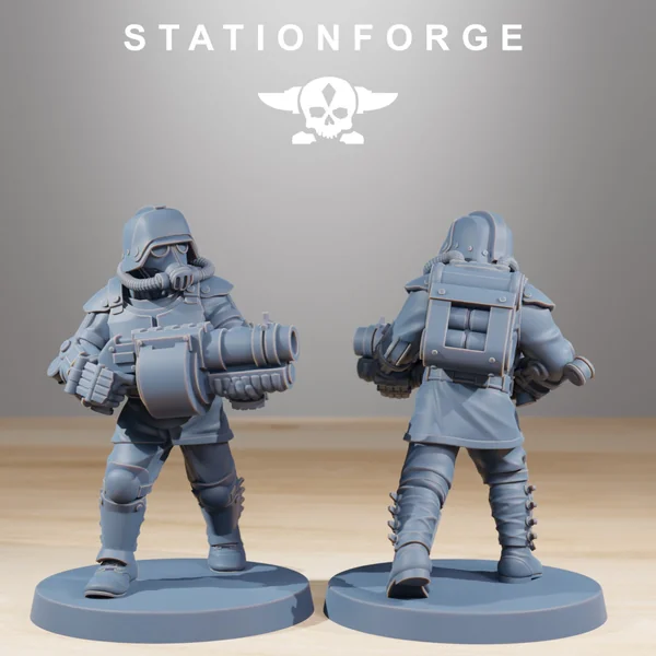 Station Forge - Légion de Fer – 10x Grimguard Commandos