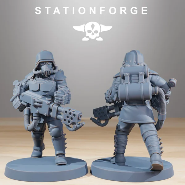 Station Forge - Légion de Fer – 10x Grimguard Commandos