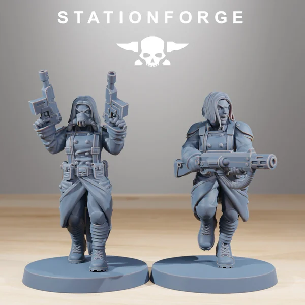 Station Forge - Légion de Fer – 10x Grimguard Sister Of War