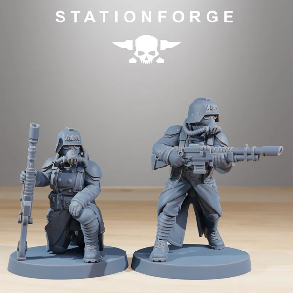 Station Forge - Légion de Fer – 10x Grimguard Sister Of War