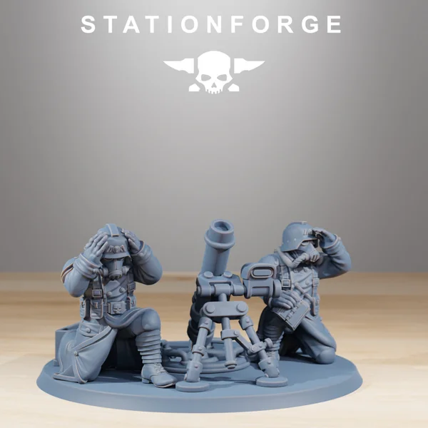 Station Forge - Légion de Fer – 3x Grimguard Battle Weapons