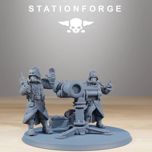 Station Forge - Légion de Fer – 3x Grimguard Battle Weapons