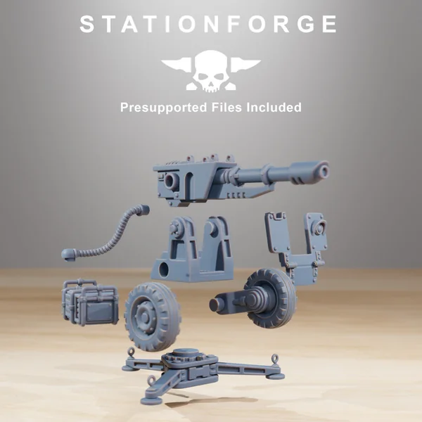 Station Forge - Légion de Fer – 3x Grimguard Battle Weapons