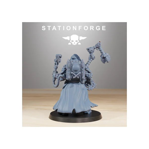Station Forge – Meckanicus – 1x Scavengers Techno Priest