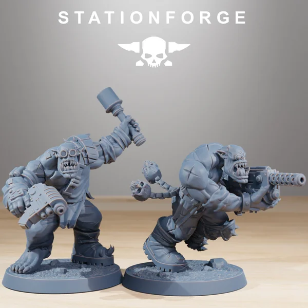 Station Forge - Orques – 11x Orkaz Infantry