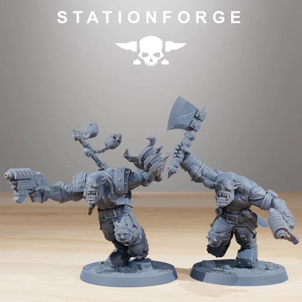 Station Forge - Orques – 11x Orkaz Infantry