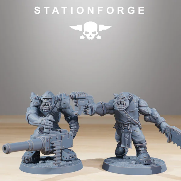 Station Forge - Orques – 11x Orkaz Infantry