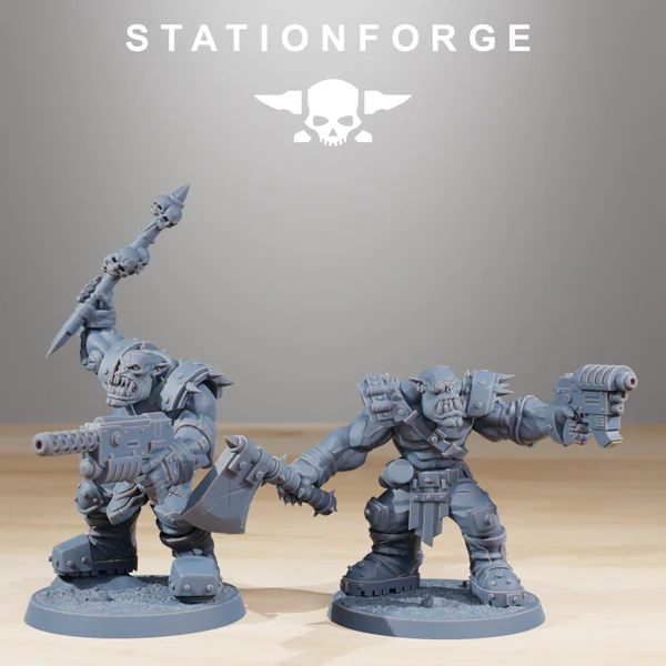 Station Forge - Orques – 11x Orkaz Infantry