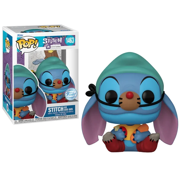 STITCH COSTUME – POP Disney N° 1463 – Gus Gus