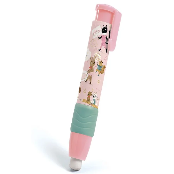 Stylo Gomme clip Lucile Lovely Paper - Djeco