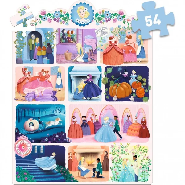 Syory Puzzle 54 pcs Cendrillon - Djeco