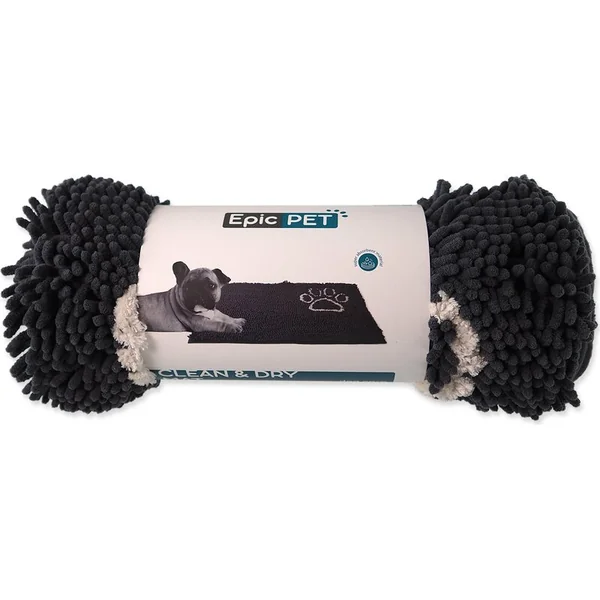 Tapis Epic Pet Clean and Dry gris 78x50cm