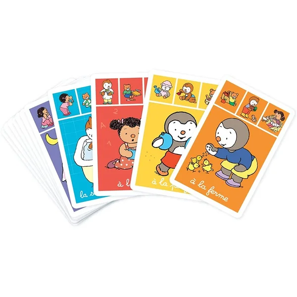 T'choupi : Mon premier jeu de familles - Nathan