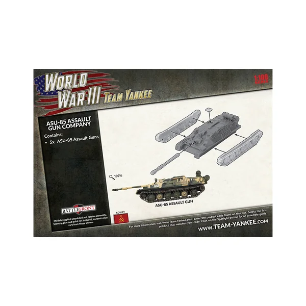 Team Yankee - ASU-85 Assault Gun Company