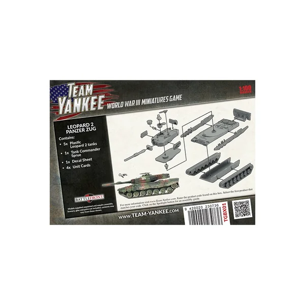 Team Yankee - Leopard 2 Panzer Zug